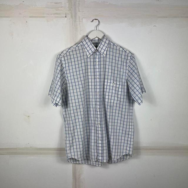 Paul & Shark Men's Shirt - Blue/White - L on Productcaster.