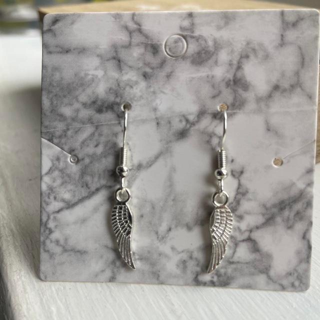 Women's Earrings - Silver on Productcaster.