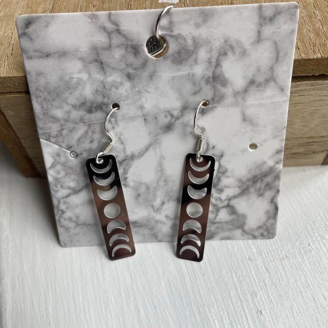 Women's Earrings - Silver on Productcaster.