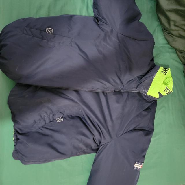 Tommy Hilfiger Men's Puffer Jacket - Navy - XL on Productcaster.