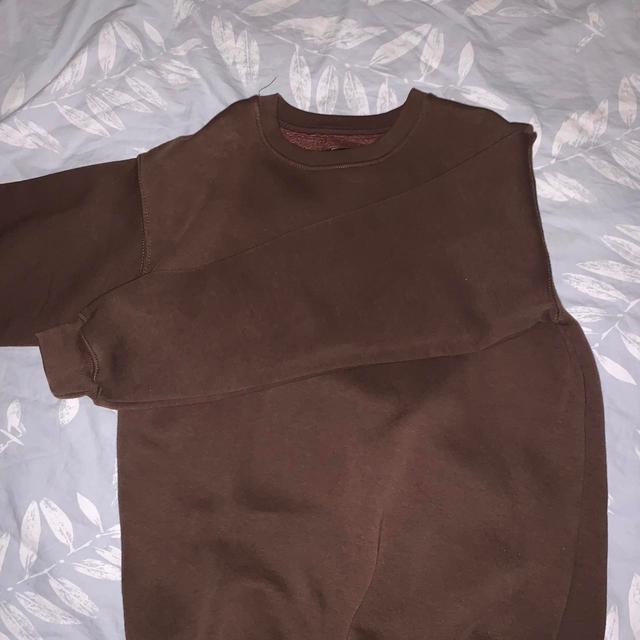 Bershka Women's Jumper - Brown - S on Productcaster.