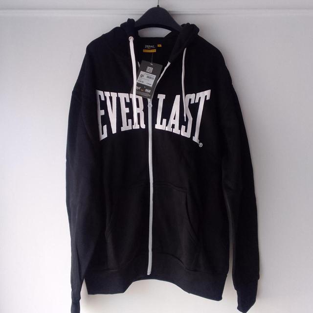 Everlast Men's Hoodie - Black - L on Productcaster.