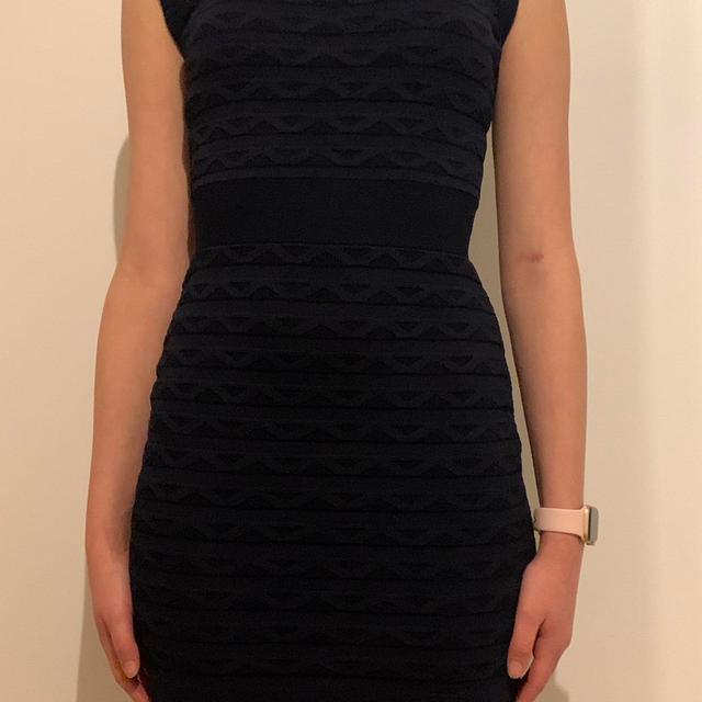 French Connection Women's Bodycon Dress - Navy - 12 on Productcaster.