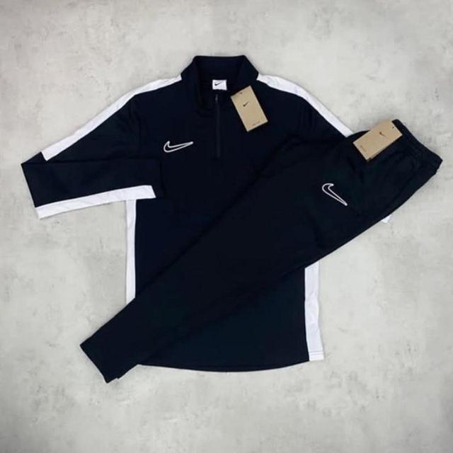 Nike Men's Jumpsuit - Black/White - L on Productcaster.