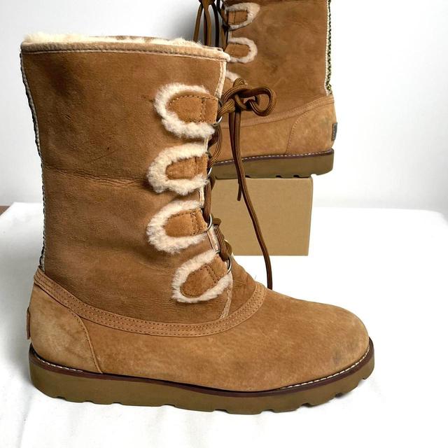 UGG Women's Mid calf Boots - Tan - UK 8.5 on Productcaster.