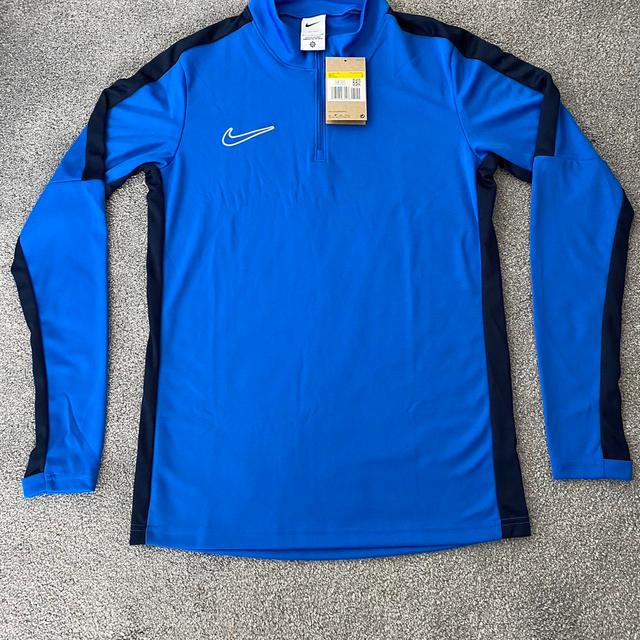 Nike Men's Top - Blue - M on Productcaster.