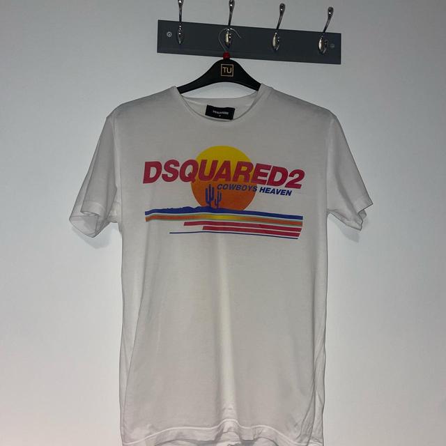 Dsquared2 Men's T-shirt - White - M on Productcaster.