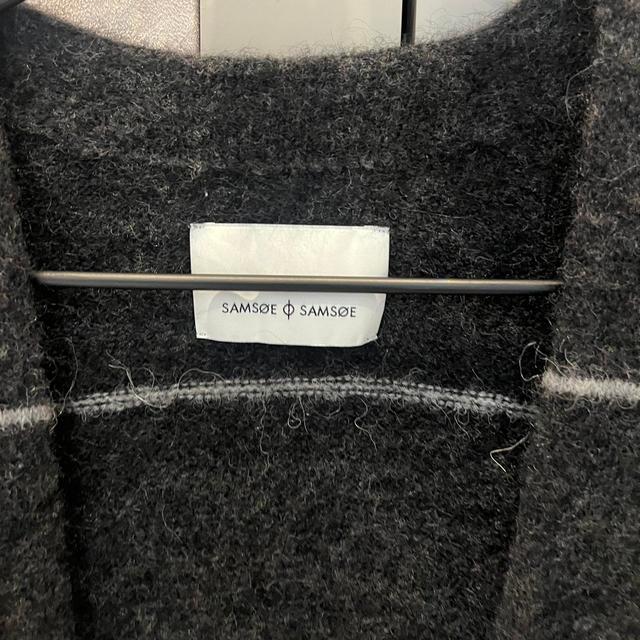 Samsøe Samsøe Women's Cardigan - Black/Grey - XS on Productcaster.