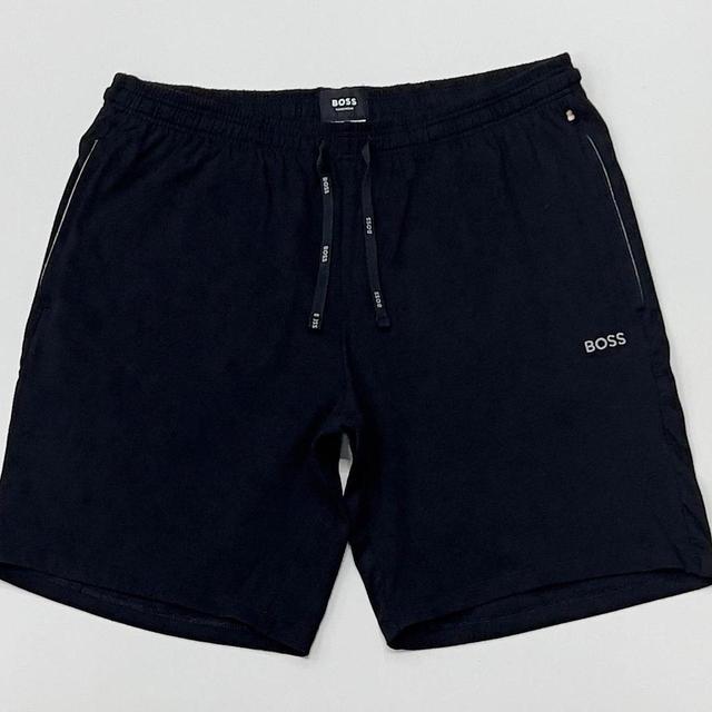 Hugo Boss Men's Shorts - Black - L on Productcaster.