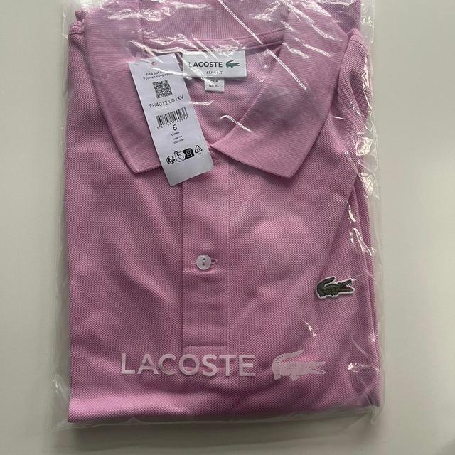 Lacoste Men's Polo shirt - Pink - XL on Productcaster.