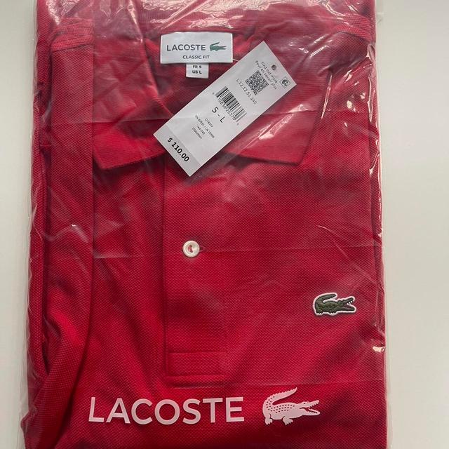 Lacoste Men's Polo shirt - Red - XL on Productcaster.