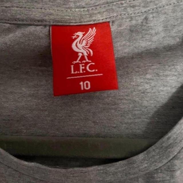 Liverpool F.C. Kids' T-shirt - Grey on Productcaster.