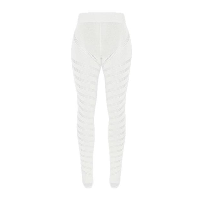 Maniere De Voir Women's Leggings - Cream - S on Productcaster.