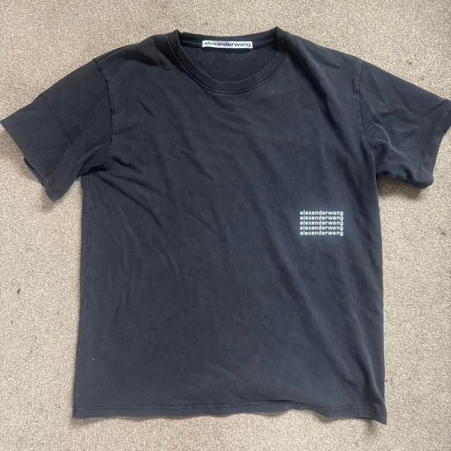 Alexander Wang Men's T-shirt - Black - S on Productcaster.