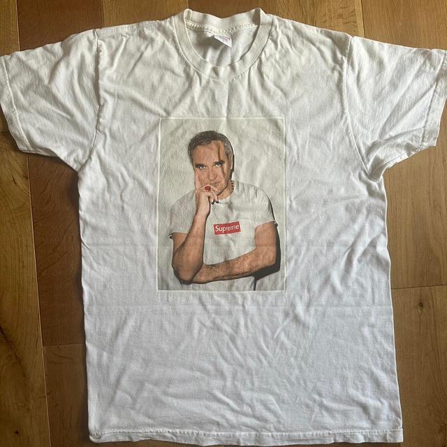 Supreme Men's T-shirt - White - L on Productcaster.