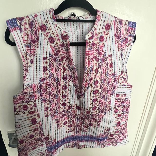 Zara Women's Top - Multi/Pink - 10 on Productcaster.