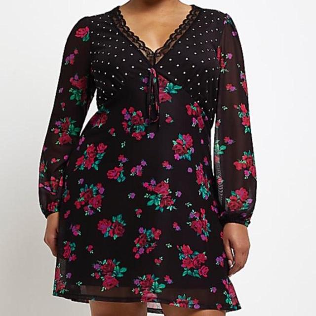 River Island Women's Dress - Multi/Black - S on Productcaster.