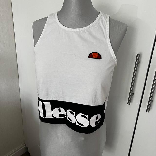 Ellesse Women's Crop top - White - 10 on Productcaster.