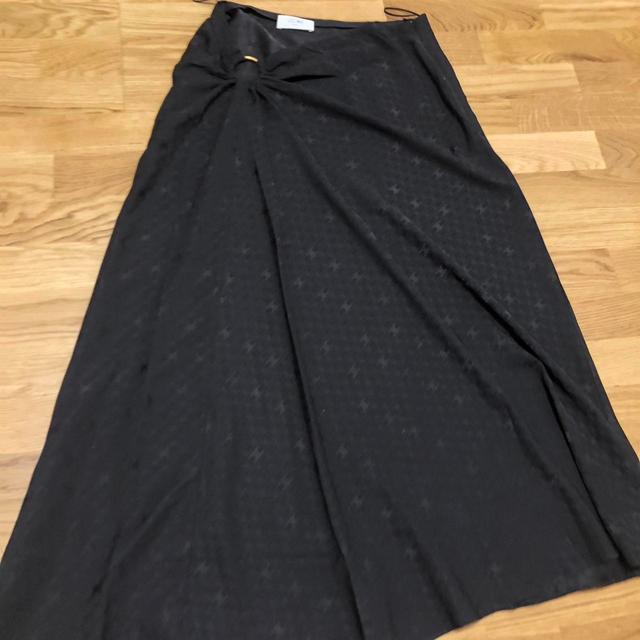 CELINE Women's Skirt - Black - UK 6 on Productcaster.