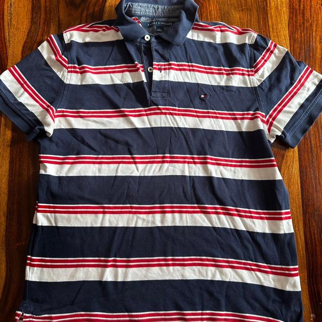 Tommy Hilfiger Men's Polo shirt - Navy - M on Productcaster.