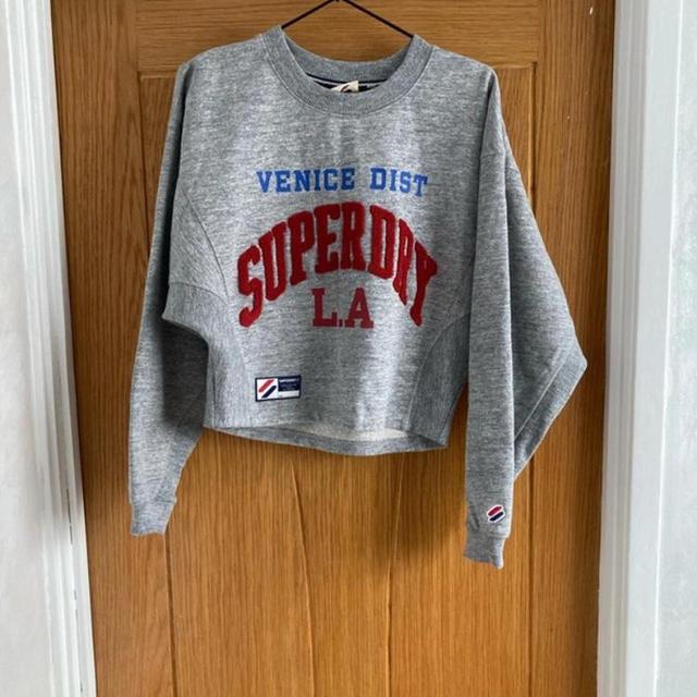 Superdry Women's Jumper - Grey - M on Productcaster.