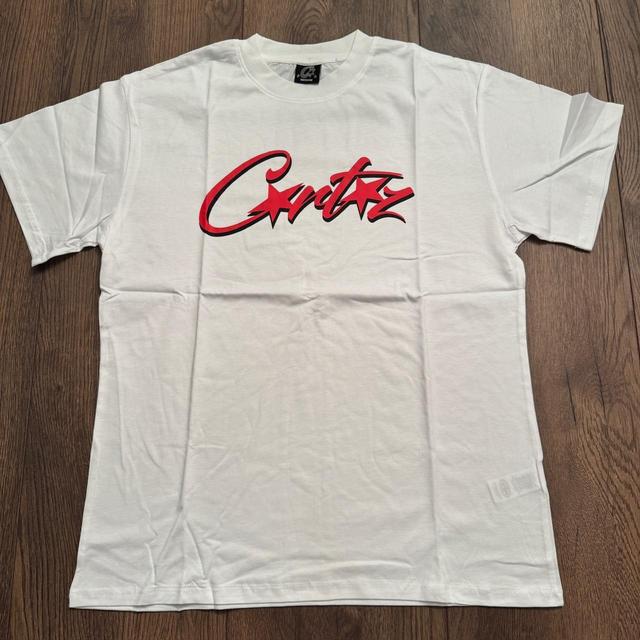 Corteiz Men's T-shirt - White - M on Productcaster.