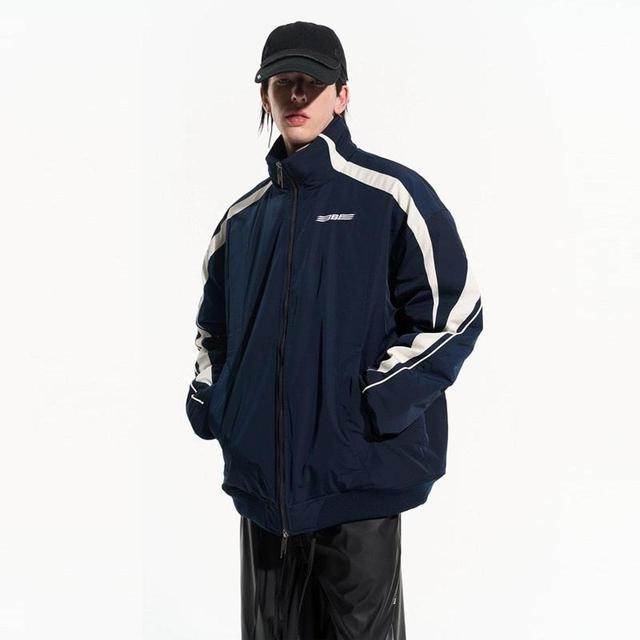 Vintage Men's Outdoors Jacket - Navy - S on Productcaster.