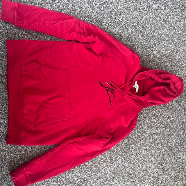 Men's Hoodie - Red - S on Productcaster.