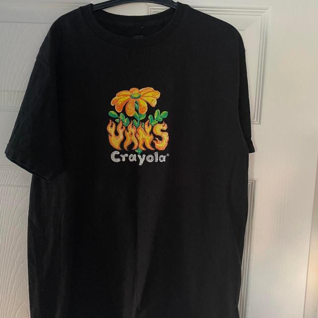 Vans Men's T-shirt - Black - S on Productcaster.