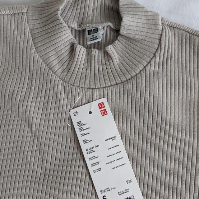 UNIQLO Women's Jumper - Cream - S on Productcaster.