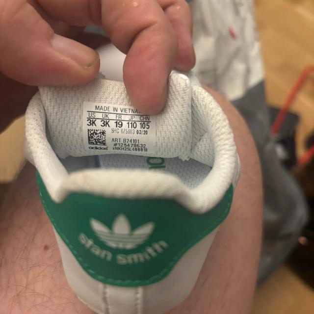 Adidas Kids' Baby shoes - White/Green - 3-3.5 on Productcaster.