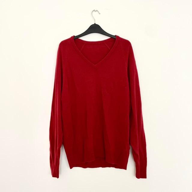 BHS Men's Jumper - Red - M on Productcaster.