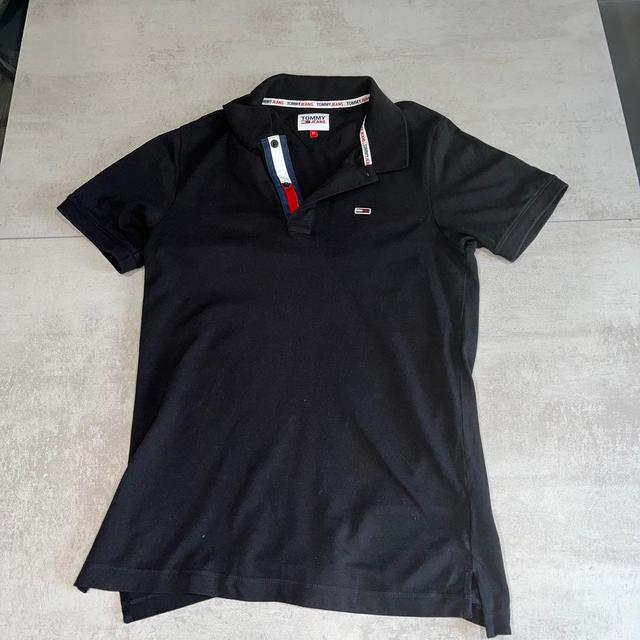 Tommy Hilfiger Men's Polo shirt - Black - M on Productcaster.