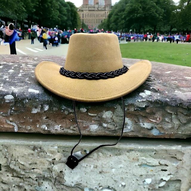 Handmade Men's Bucket hats - Cream on Productcaster.