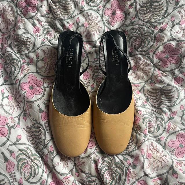 Gucci Women's Footwear - Tan/Black - UK 7 on Productcaster.