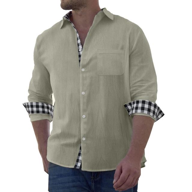 Men's Shirt - Khaki - M on Productcaster.