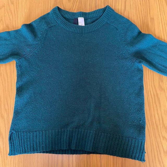 H&M Women's Jumper - Green - XS on Productcaster.