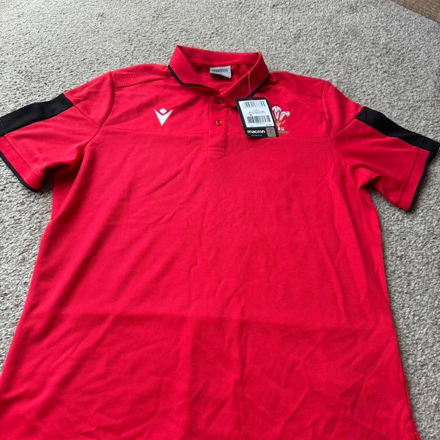 Macron Men's Polo shirt - Red - M on Productcaster.