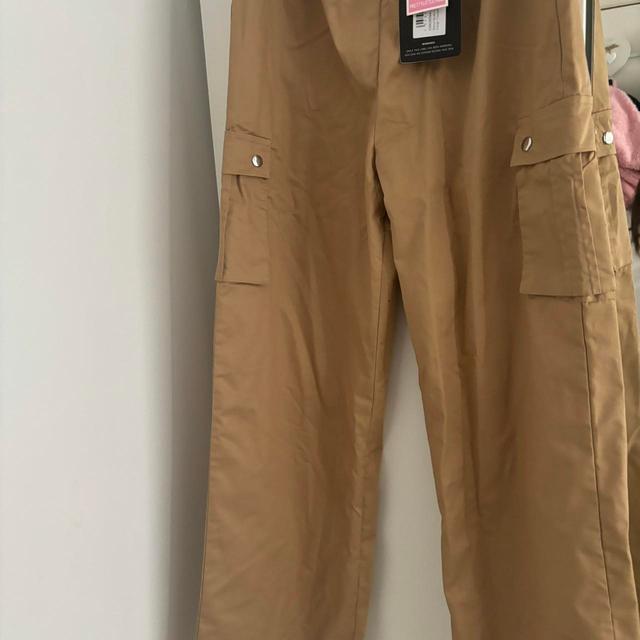 PrettyLittleThing Women's Cargo Trousers - Tan/Khaki - UK 10 on Productcaster.