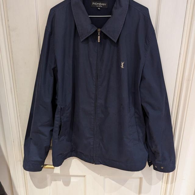 Yves Saint Laurent Men's Jacket - Navy - XXL on Productcaster.