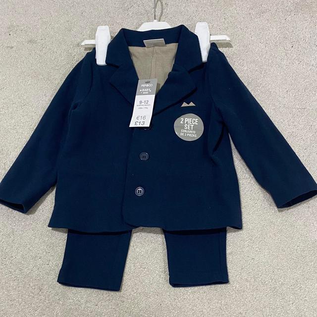 Pep&Co Kids' Suit - Navy - 12-18 months on Productcaster.