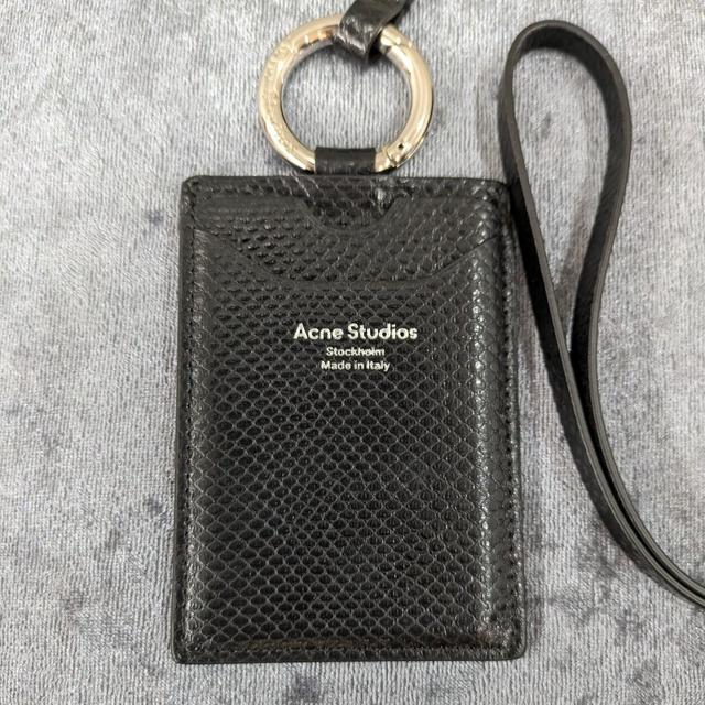 Acne Studios Men's Cardholders - Black on Productcaster.