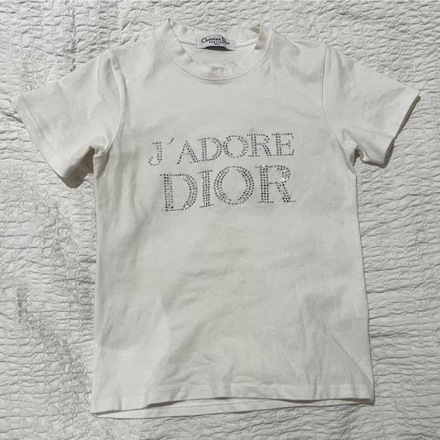 Dior Women's T-shirt - White - S on Productcaster.