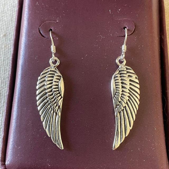 Women's Earrings - Silver on Productcaster.