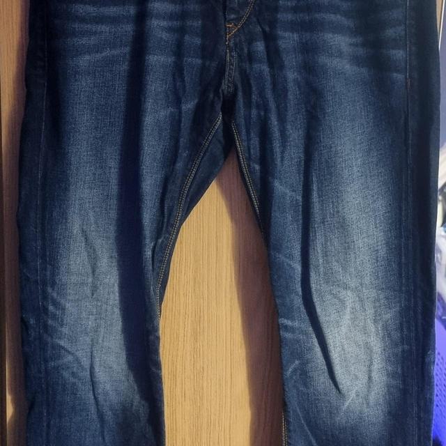 Men's Slim Jeans - Blue - 36" on Productcaster.