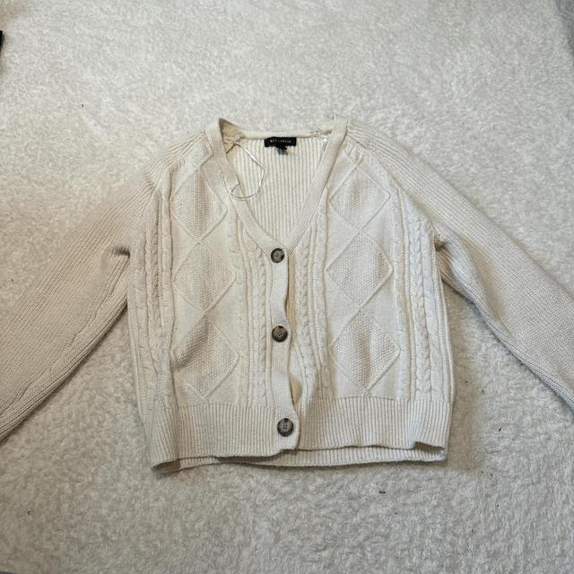 QED London Women's Cardigan - Cream - S on Productcaster.