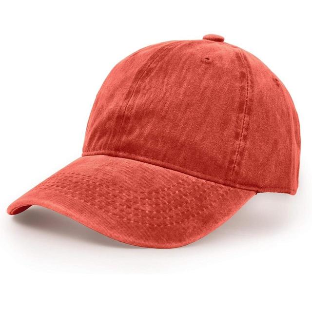 Men's Caps - Orange on Productcaster.