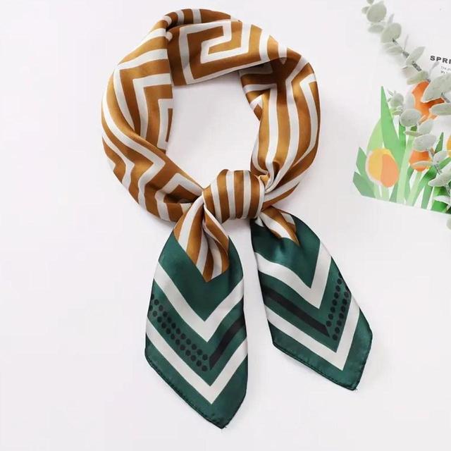 Women's Scarf - Multi/Green on Productcaster.