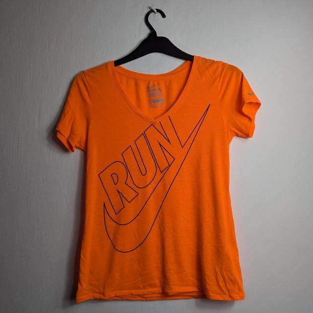 Nike Women's T-shirt - Orange - M on Productcaster.