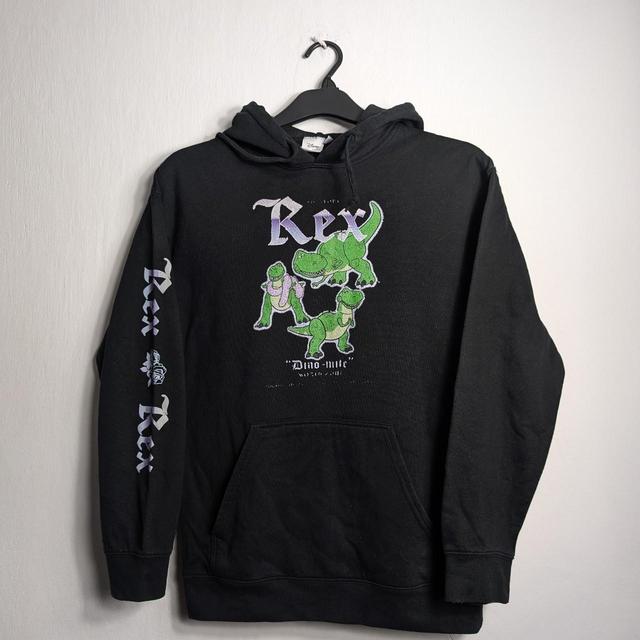 Disney Men's Hoodie - Black - S on Productcaster.